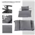 Rattan Wicker Egg Lounge Chair with Soft Cushion