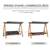 3 Seater Patio Swing Chair Convertible Swing Bed with Canopy