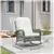 Outdoor Wicker Patio Rattan Rocking Chair with Thick Cushions