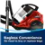 Lightweight canister vacuum bagless design for hard floors and carpets