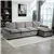 Comfort L-Shaped Sofa Sectional - Grey