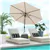 Sun Shade Patio Umbrella - Beige