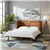 Rustic Classics Stow Queen Murphy Bed Cabinet with Mattress in Cherry