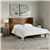 Rustic Classics Stow Full Murphy Bed Cabinet with Mattress in Cherry