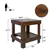 ODIKA Side Table, Craftsman End Table Wooden Nightstand
