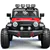 24V Trail-Max 2-Seater 4X4 Truck W/ Rubber Wheels, Music & RC