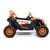 24V Mega-Trek 2-Seater 4X4 UTV W/ Rubber Wheels, Music & RC