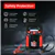 1500A Peak Jump Starter with Air Compressor, ED Light and DC Outlet
