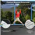 10FT Outdoor Trampoline with Safety Closure Net