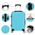3-Piece ABS Spinner Luggage Set with TSA Lock
