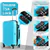 3-Piece ABS Spinner Luggage Set with TSA Lock