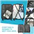 3-Piece ABS Spinner Luggage Set with TSA Lock