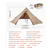 Durable Waterproof Camping Tent with Fireproof Stove Jack Opening