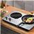 Dual Ceramic Countertop Cooking Plate