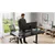 Electric Standing Desk 140 x 60cm, Adjustable Height Desk(Black)