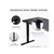 Electric Standing Desk 140 x 60cm, Adjustable Height Desk(Black)