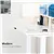 Electric Standing Desk 140 × 60 cm, Adjustable Height Desk(White)