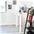 Electric Standing Desk 140 × 60 cm, Adjustable Height Desk(White)
