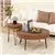 Solid Wood Coffee Table (Set of 2) - Brown