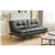 Convertible Memory Foam Sofa - Black