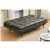 Convertible Memory Foam Sofa - Black