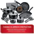 T-Fal Culinaire 16-Piece Nonstick Cookware Set with Thermo-Spot
