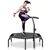 VEVOR 48-Inch Adjustable Fitness Trampoline for Indoor Workouts