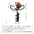 43 cc Gas Post Hole Digger w/ 30' Alloy Auger