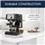 De’Longhi Stilosa Manual Espresso Machine with Milk Frother