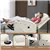 SereneGlide Massage Chair - Cream White