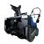 22-Inch Wide Path Electric Snow Blower with Dual LED Lights