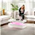 LumiTable LED Coffee Table with Drawers – High-Gloss White