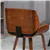 PU Leather Set of 2 Kitchen Dining Chairs