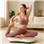 Vibration Plate Exercise Machine with Bands & 3 Preset Modes(Pink)
