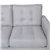 Modern 3-Seater Sofa with Rubberwood Legs