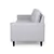 Modern 3-Seater Sofa with Rubberwood Legs