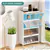 Freestanding Metal Kitchen Pantry Cabinet with 4 Flip Doors 5 Level
