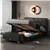 HydraRest Upholstered Storage Bed Collection - Black