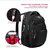 Swissdigital Neptune Backpack – 16” Laptop, USB Charging, SDD Finder