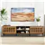 TV Stand for TVs up to 80' with 2 Doors and Storage Cabinets