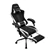 ErgoMax Adjustable Gaming Chair with Footrest