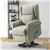 Power Wingback Chair with Lift Function - Cream White