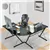 59' L-Shaped Corner Desk - Black