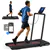 MERACH Folding Walking Pad Treadmill with Handlebar - 12km/h