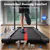 MERACH Folding Walking Pad Treadmill with Handlebar - 12km/h