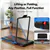 MERACH Folding Walking Pad Treadmill with Handlebar - 12km/h
