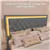 LumaGlow Upholstered Platform Bed Set