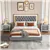 LumaGlow Upholstered Platform Bed Set