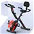 MOSUNY Foldable Exercise Bike 16 Levels Magnetic