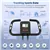 MOSUNY Foldable Exercise Bike 16 Levels Magnetic